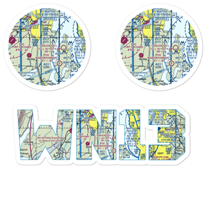 Vaughan Ranch Airfield (WN13) VFR Sectional Sticker Pack