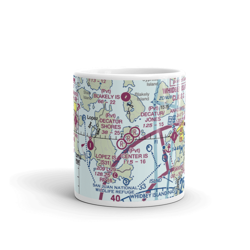 Decatur Shores Airport (WN07) VFR Sectional  Mug 