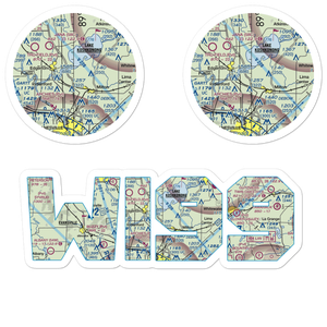 Meier Airport (WI99) VFR Sectional Sticker Pack