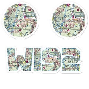 Wag-Aero Airport (WI92) VFR Sectional Sticker Pack
