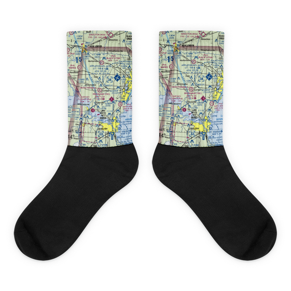 Larson Airport (WI91) VFR Sectional Socks 