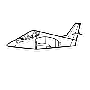 Mikoyan MiG-AT Trainer Jet Sticker