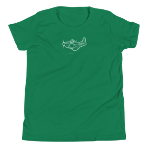 Legendary P-51D Mustang Fighter Youth T-Shirt