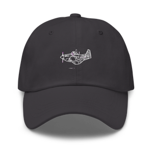 Legendary P-51D Mustang Fighter Hat