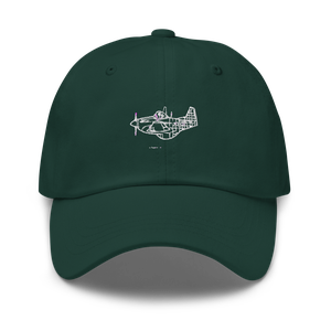 Legendary P-51D Mustang Fighter Hat