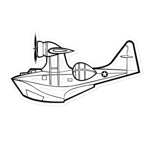 Versatile PBY Catalina Sticker