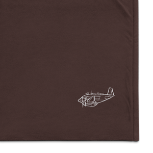 FW 200 Condor - Atlantic Scourge Port Authority Embroidered Premium Sherpa Blanket