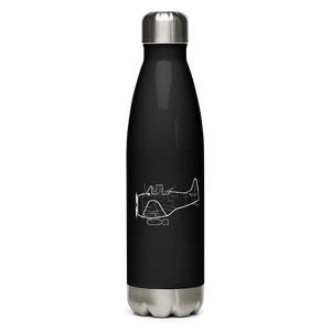 Douglas SBD Dauntless Dive Bomber Water Bottle