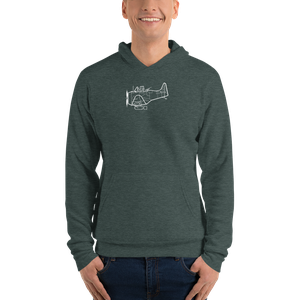 Douglas SBD Dauntless Dive Bomber Bella + Canvas Hoodie