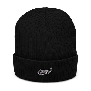 AV-8B Harrier II V/STOL Fighter Atlantis Recycled Cuffed Beanie