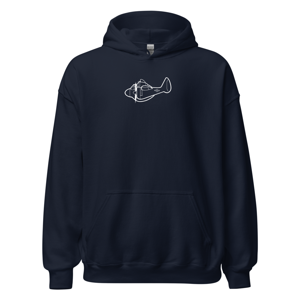 Northrop P-61 Night Hunter Hoodie Sweatshirt 