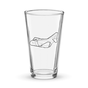 McDonnell Douglas F-4 Phantom II  Shaker Pint Glass