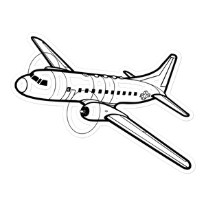 Convair T-29 Flying Classroom Sticker
