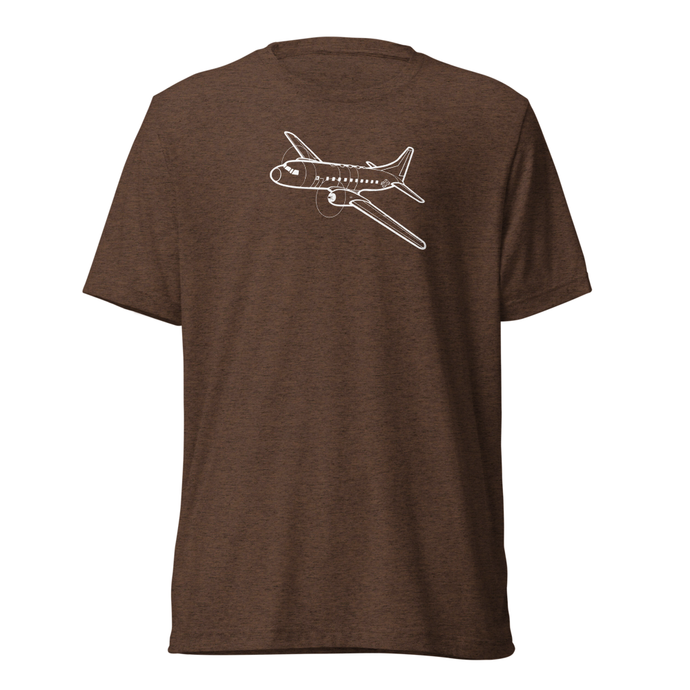 Convair T-29 Flying Classroom Tri-blend T-Shirt 