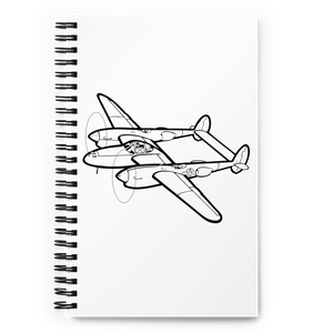 Lockheed P-38 Lightning Warrior 3 Notebook