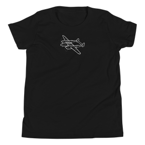 Lockheed P-38 Lightning Warrior 3 Youth T-Shirt