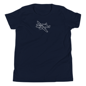 Lockheed P-38 Lightning Warrior 3 Youth T-Shirt