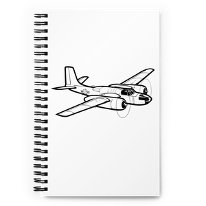 Douglas B-26 Invader Bomber Notebook