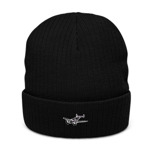 Beechcraft C-45 Twin Beech Atlantis Recycled Cuffed Beanie