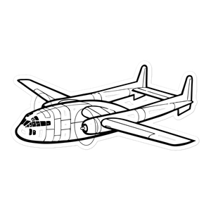 Fairchild C-119 Flying Boxcar Sticker