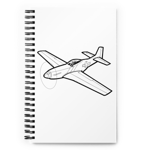 North American P-51D Mustang 3 Notebook