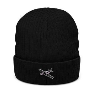 North American P-51D Mustang 3 Atlantis Recycled Cuffed Beanie