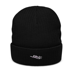 Vultee P-66 Vanguard Fighter Atlantis Recycled Cuffed Beanie