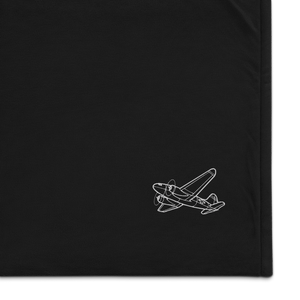 Curtiss-Wright C-46 Commando Port Authority Embroidered Premium Sherpa Blanket