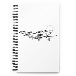 P-51B Mustang - Air Superiority Icon Notebook