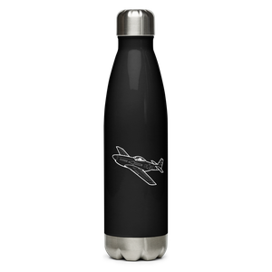 North American P-51D Mustang 2 Water Bottle
