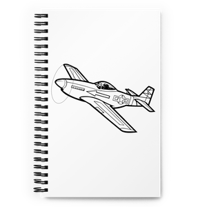 North American P-51D Mustang 2 Notebook