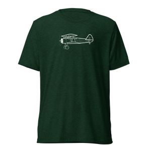 Stearman PT-17 Trainer Biplane Tri-blend T-Shirt