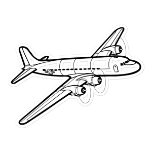 Douglas C-54 Skymaster Sticker
