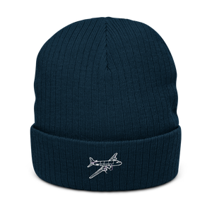 Douglas C-54 Skymaster Atlantis Recycled Cuffed Beanie