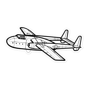 Fairchild C-82 Packet Air Lifter Sticker
