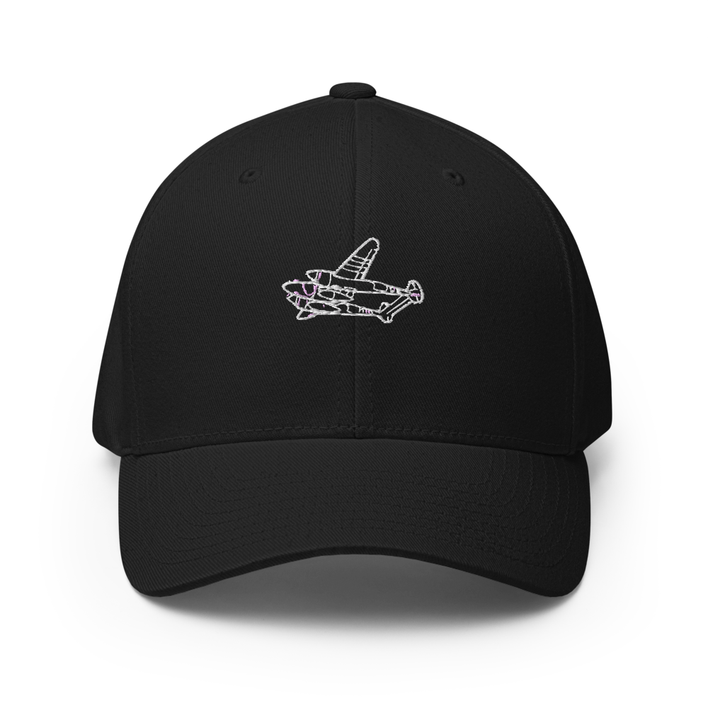 Lockheed P-38 Lightning 2 Flexfit Hat 