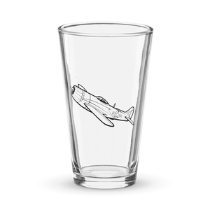 P-47N Thunderbolt - Air Superiority Icon  Shaker Pint Glass
