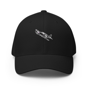 Iconic P-51B Mustang Fighter 3 Flexfit Hat