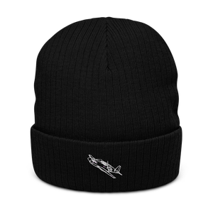 Iconic P-51B Mustang Fighter 3 Atlantis Recycled Cuffed Beanie