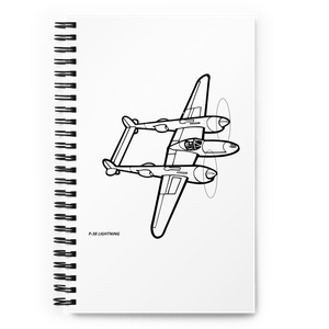 Lockheed P-38 Lightning 5 Notebook