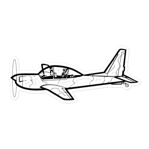Lockheed YO-3A Silent Sentinel Sticker