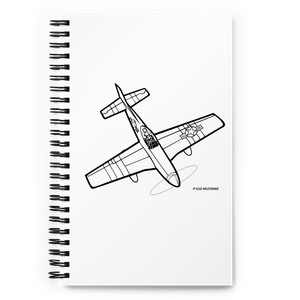 North American P-51D Mustang 4 Notebook