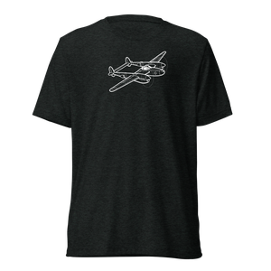 Lockheed P-38 Lightning 4 Tri-blend T-Shirt