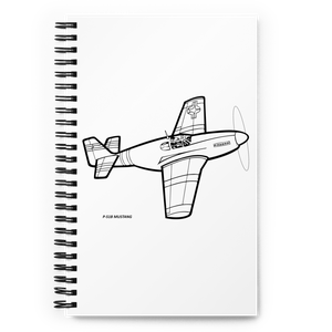 P-51B Mustang - Air Superiority Icon 2 Notebook