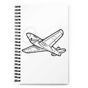 Curtiss P-40 Warhawk Fighter 2 Notebook