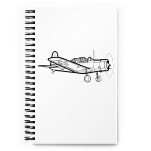 Vultee BT-13 Valiant Trainer Notebook