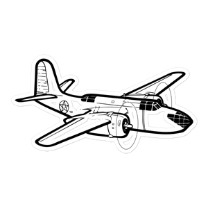 Douglas A-20 Havoc Bomber Sticker