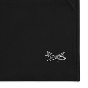 Douglas A-20 Havoc Bomber Port Authority Embroidered Premium Sherpa Blanket