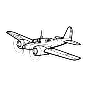 Curtiss A-18 Shrike Bomber Sticker