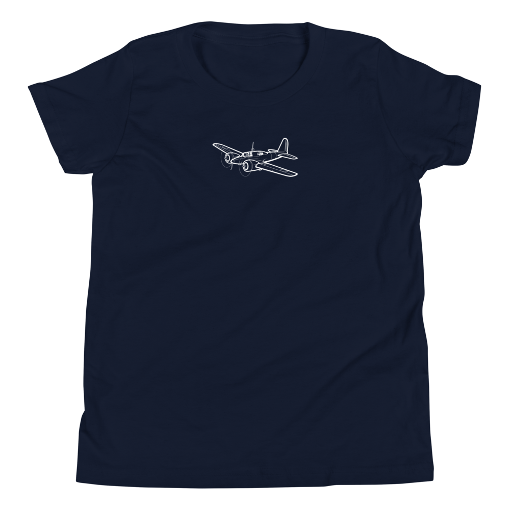 Curtiss A-18 Shrike Bomber Youth T-Shirt 